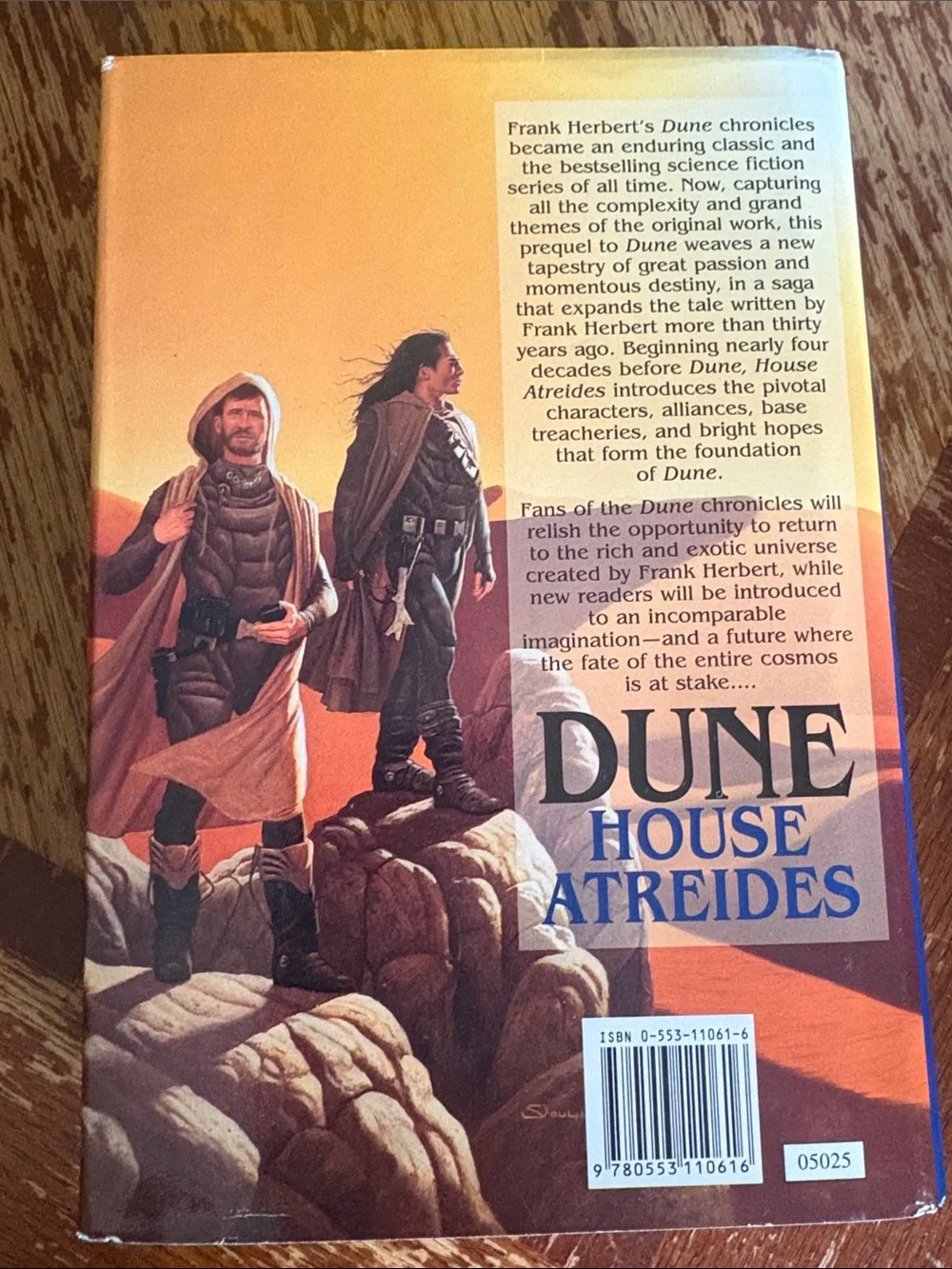 Dune: House Atreides Hardcover Book - Blue and Yellow
